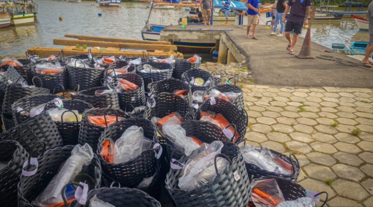 Prefeitura entrega kits e reforça apoio à pesca artesanal em Navegantes