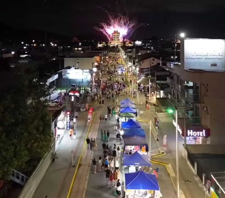 Passeio Brunetti movimenta Avenida Alfredo Brunetti e consolida nova tradição em Penha