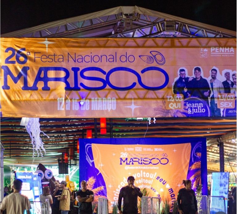 Festa Nacional do Marisco reúne mais de 50 mil pessoas em quatro dias de evento em Penha