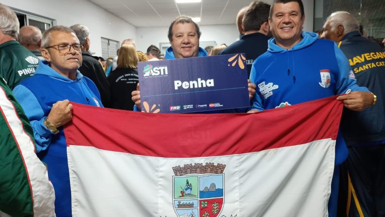 Atletas de Penha disputam etapa microrregional dos Jogos Abertos da Terceira Idade em Itapema