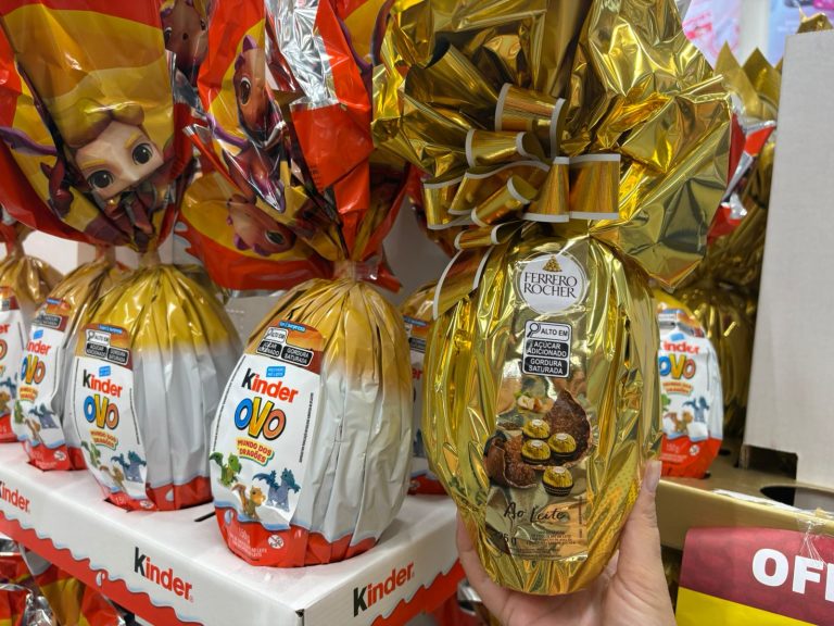 Pesquisa do Procon revela variação de preços de ovos de Páscoa em Penha
