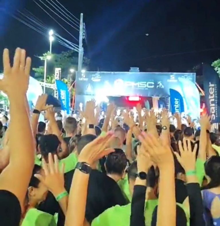 Superação e garra marcam a 2ª Corrida Noturna da Polícia Militar em Penha