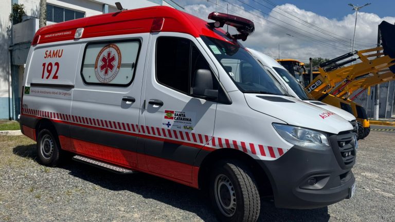 SAMU de Penha registra 180 atendimentos em 45 dias