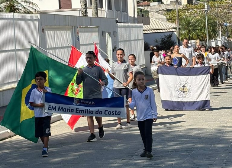 Penha realiza desfile cívico de 7 de Setembro nesta segunda-feira