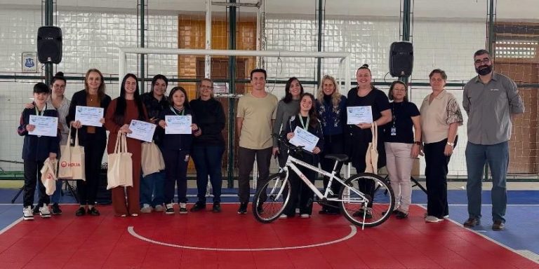 Estudantes de Penha se destacam em programa internacional de educação ambiental